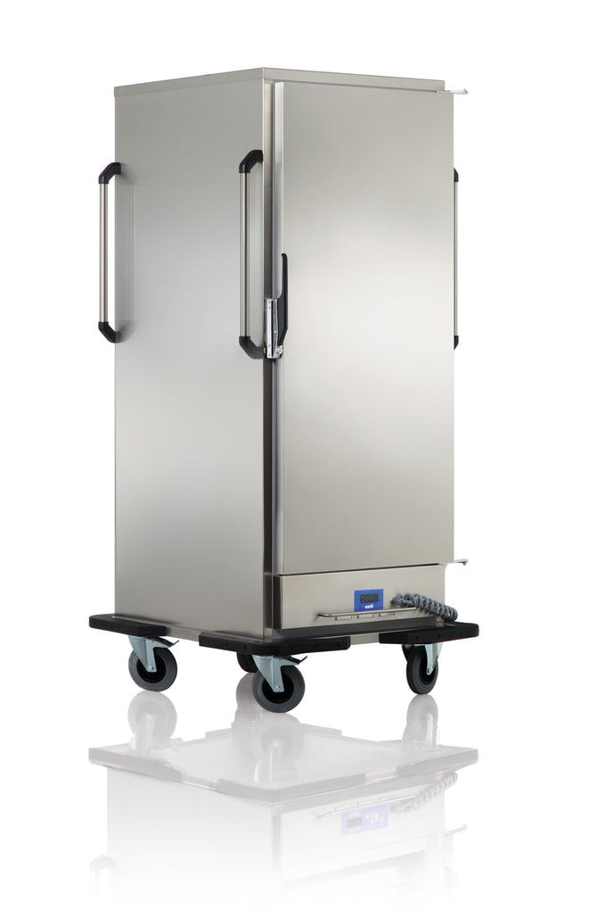 Chariot Banquet - Chauffant - 11x GN 2/1 - +30/+80°C - 2 kW - BW-11 inox 11 L Saro - Chariot Chauffant et Flambage professionnel CHR - matériel cuisine pro - Cuistéo