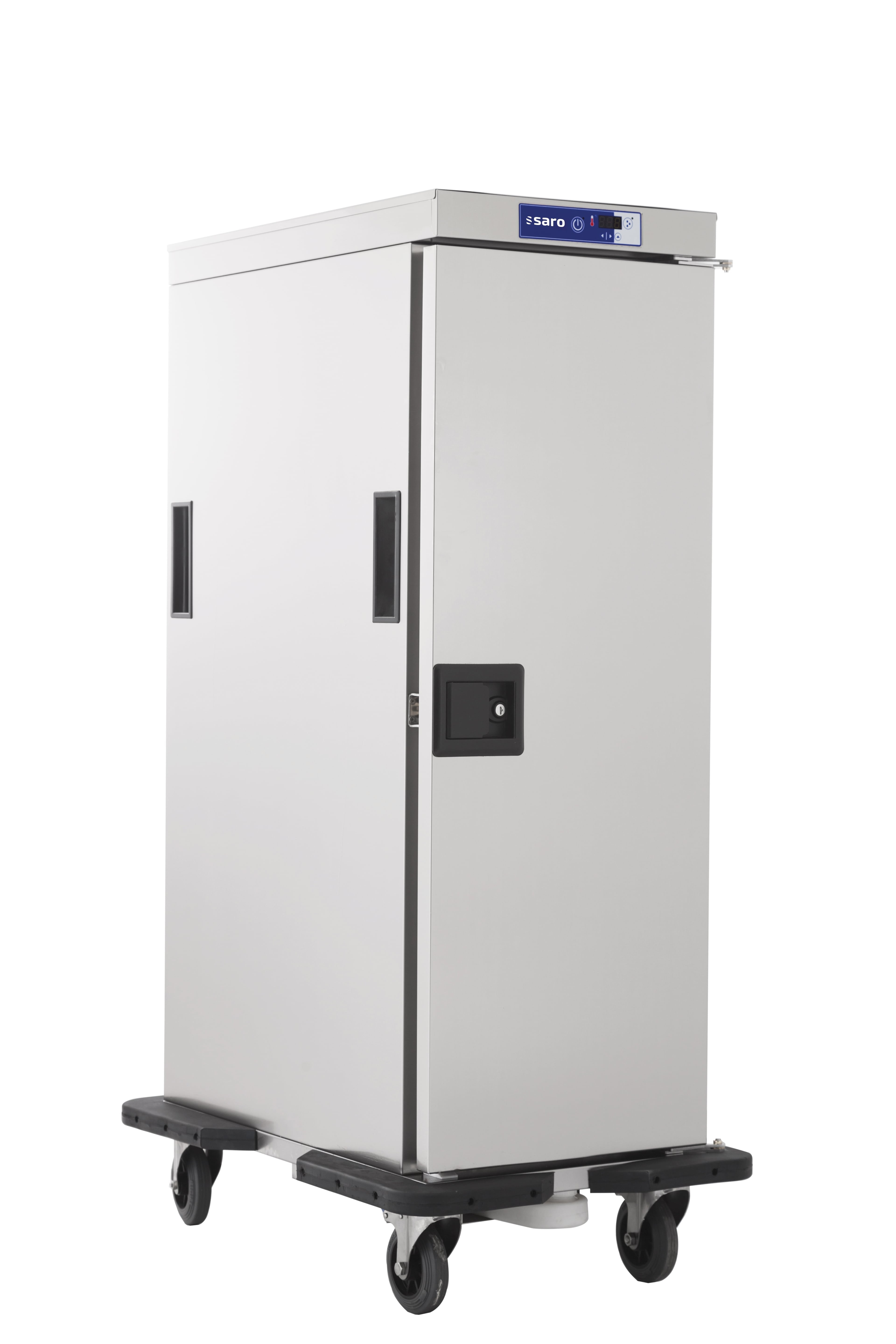 Chariot Banquet - Chauffant - 15x GN 1/1 - +30/+85°C - 1.5 kW - Vapeur - BWS-15 inox 2.5 L Saro - Chariot Chauffant et Flambage professionnel CHR - matériel cuisine pro - Cuistéo