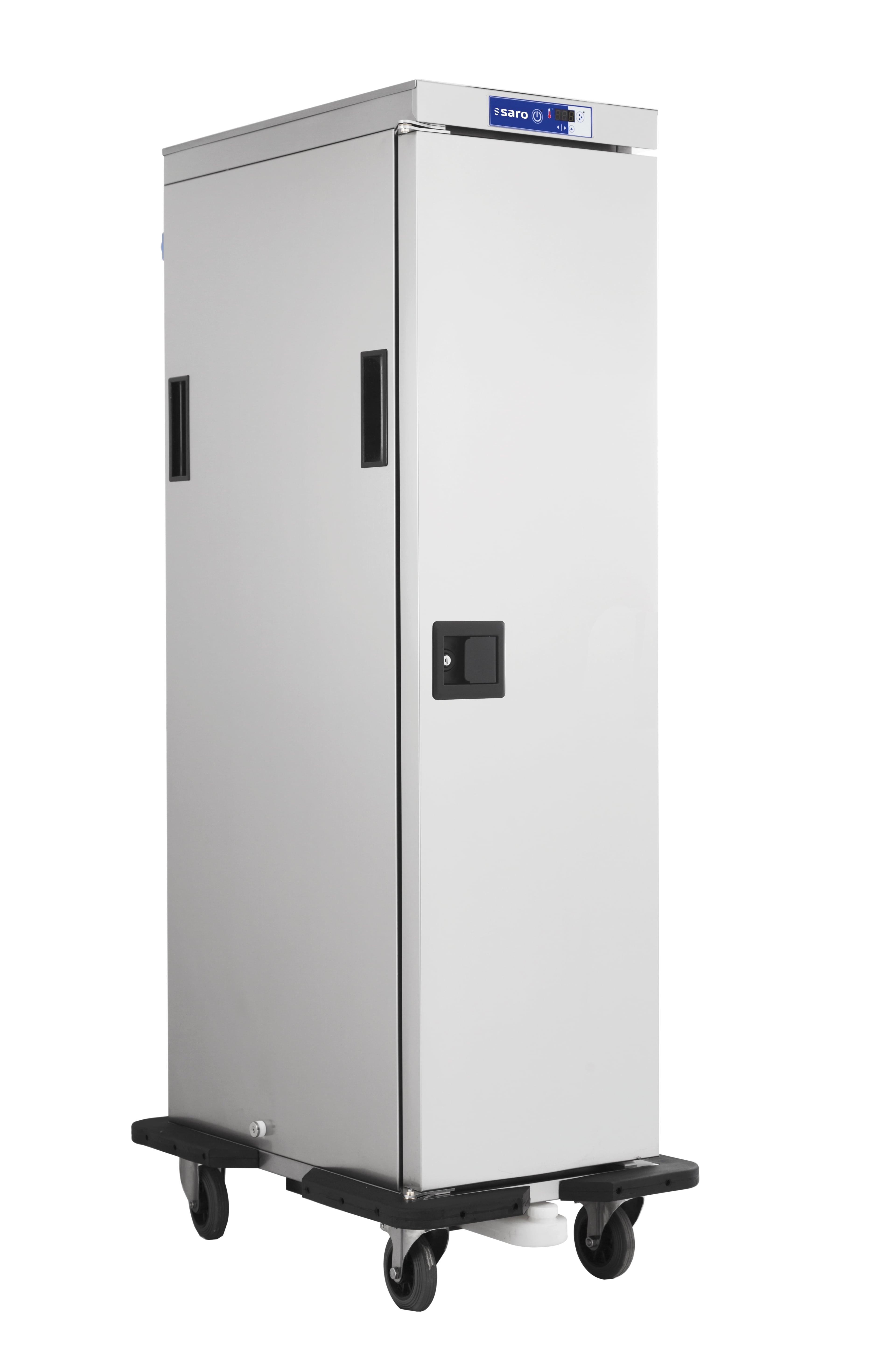 Chariot Banquet - Chauffant - 20x GN 1/1 - +30/+85°C - 1.5 kW - Vapeur - BWS-20 inox Saro - Chariot Chauffant et Flambage professionnel CHR - matériel cuisine pro - Cuistéo