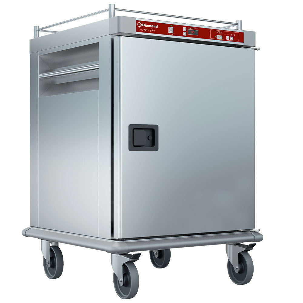 Chariot chauffant pour repas 10 GN 2/1 - Diamond