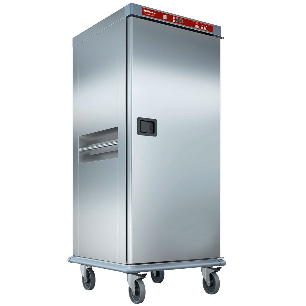 Chariot chauffant pour repas - 20 GN 2/1 - Diamond
