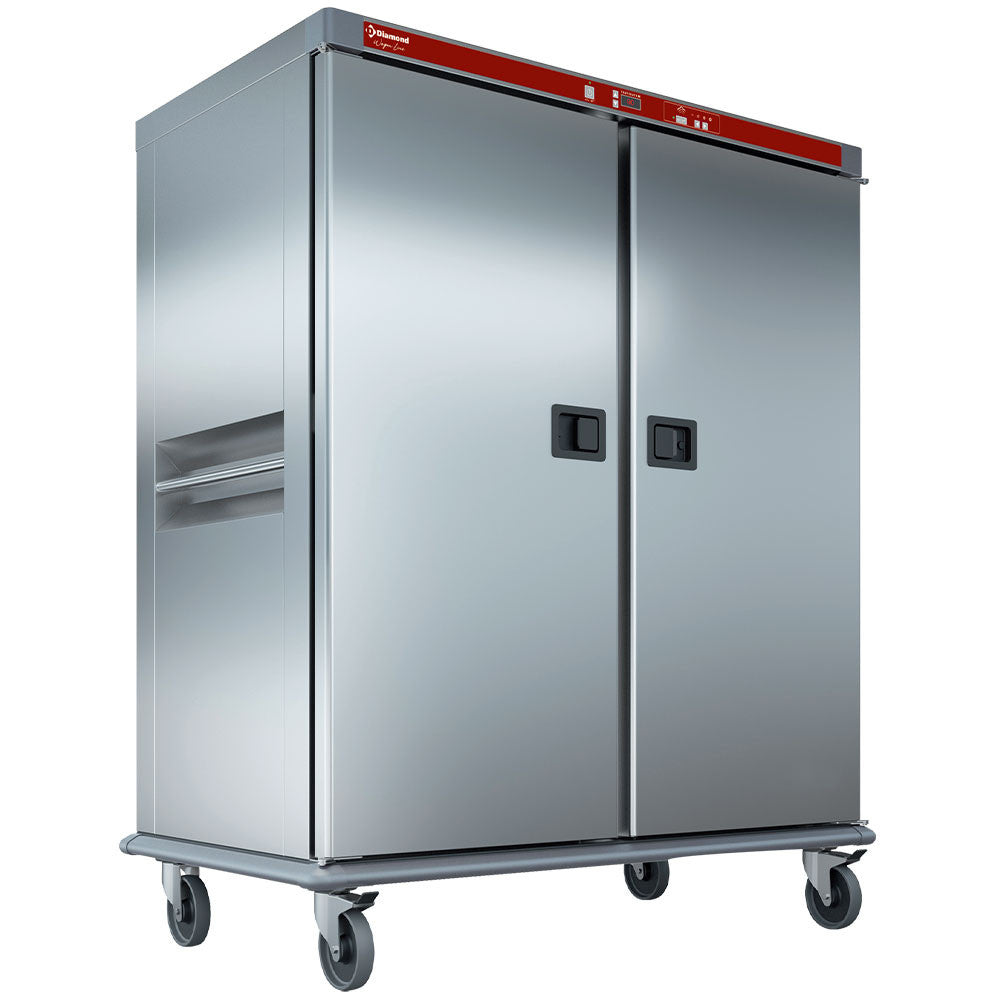 Chariot chauffant pour repas 40 GN 2/1 - Diamond
