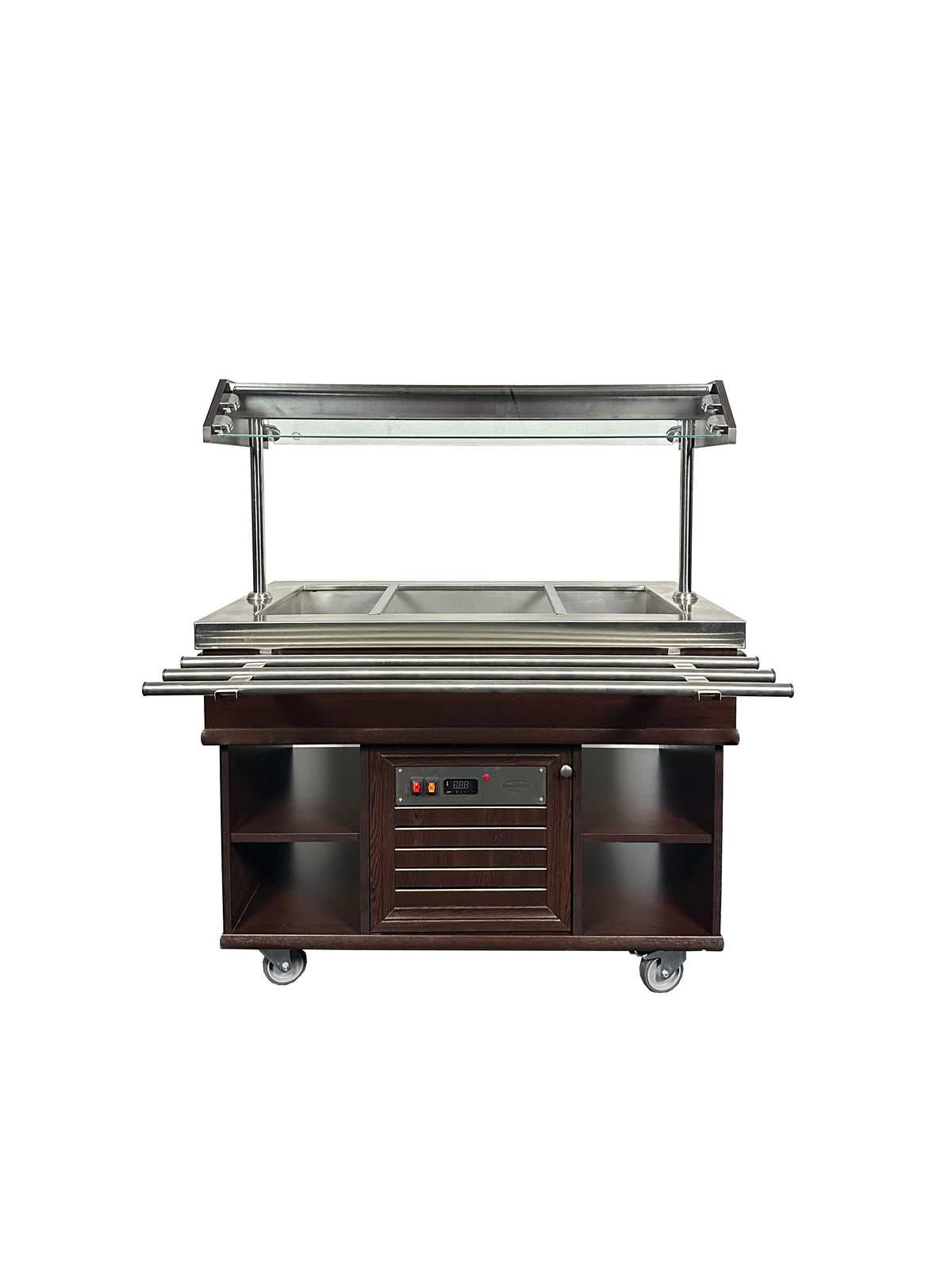 Buffet chaud dim 1200x700x1400 pour 3 x GN 1/1 3 kW Combisteel - vue 2 - Buffet Chaud pro CHR - Cuistéo