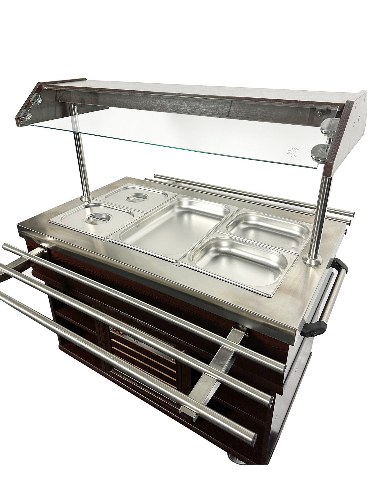 Buffet chaud dim 1200x700x1400 pour 3 x GN 1/1 3 kW Combisteel - vue 4 - Buffet Chaud pro CHR - Cuistéo