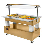 Buffet chauffant bain marie 4x GN 1/1-150 - Diamond