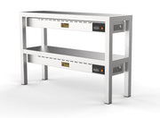 Etagère chauffante céramique 2 niv. 1200 1200x300x650 mm 250 W Combisteel - Rampe Chauffante professionnel CHR - matériel cuisine pro - Cuistéo