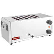 Toaster grille-pain électrique 6 tranches - inox. - Diamond