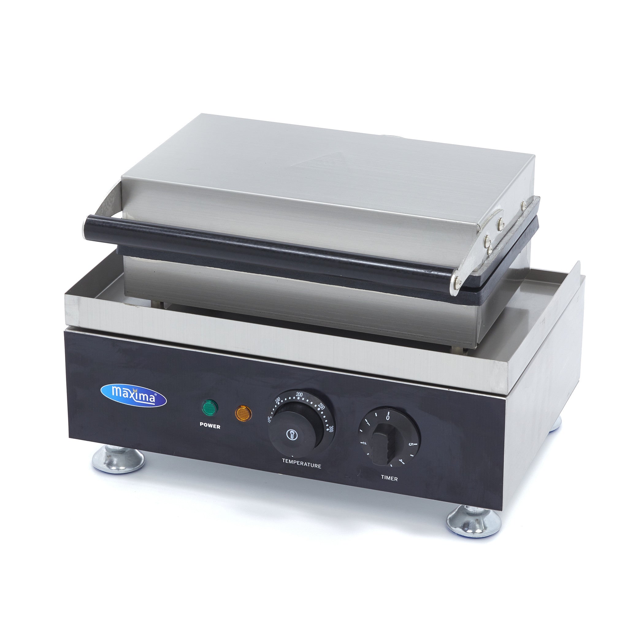 Grille-pain à sandwich - 2 sandwiches 1750 W Maxima - vue 2 - Grill panini pro CHR - Cuistéo