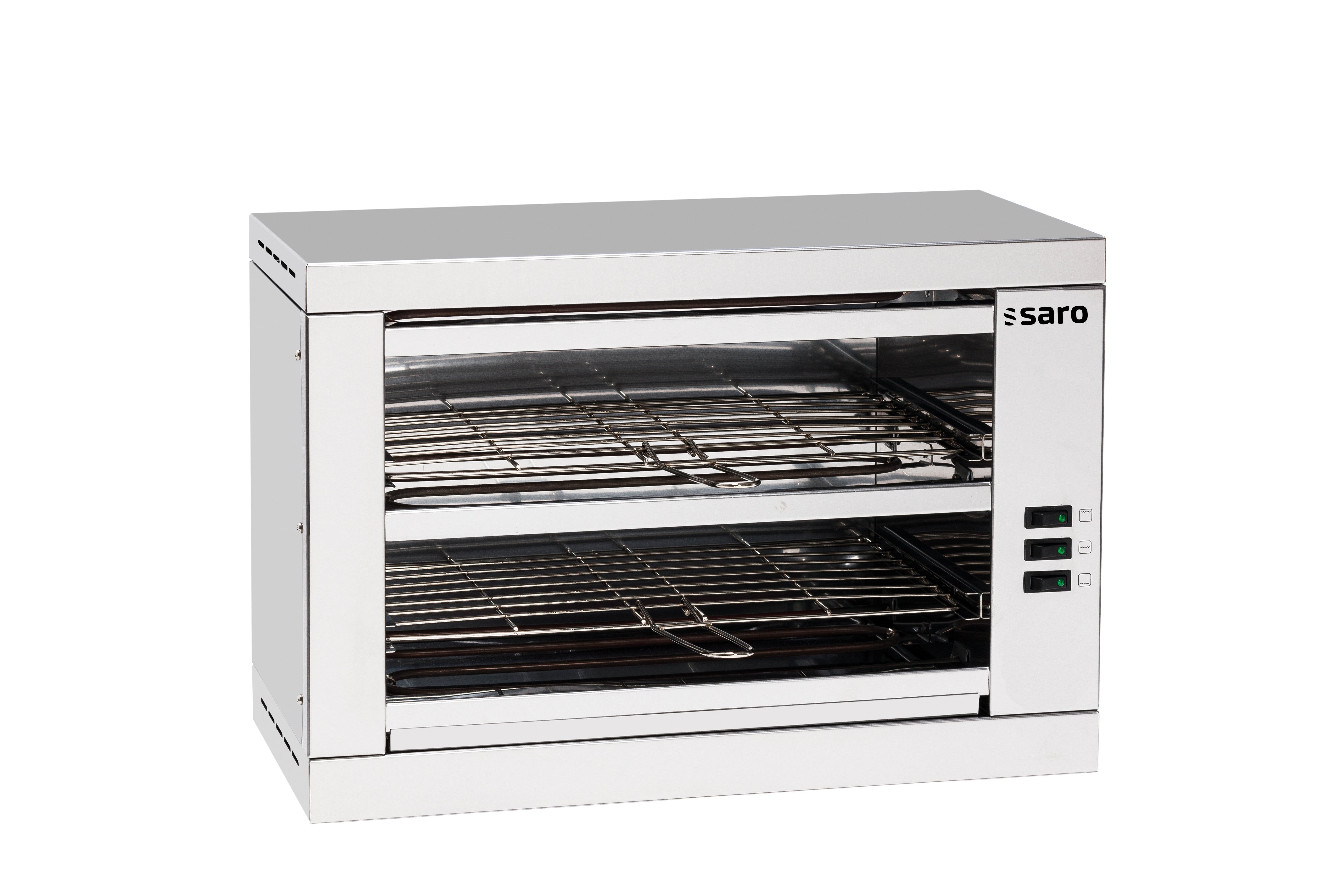 Grille-pain - 6 toasts - Chauffage réglable - Bac miettes - Design moderne Saro - Toaster professionnel professionnel CHR - matériel cuisine pro - Cuistéo