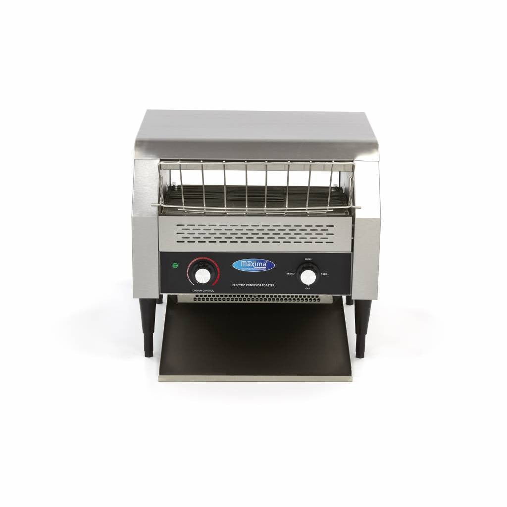 Grille-pain à convoyeur - 450 tranches/h - Vitesse réglable L. 360 mm 450 L 2640 W Maxima - vue 3 - Toaster convoyeur pro CHR - Cuistéo