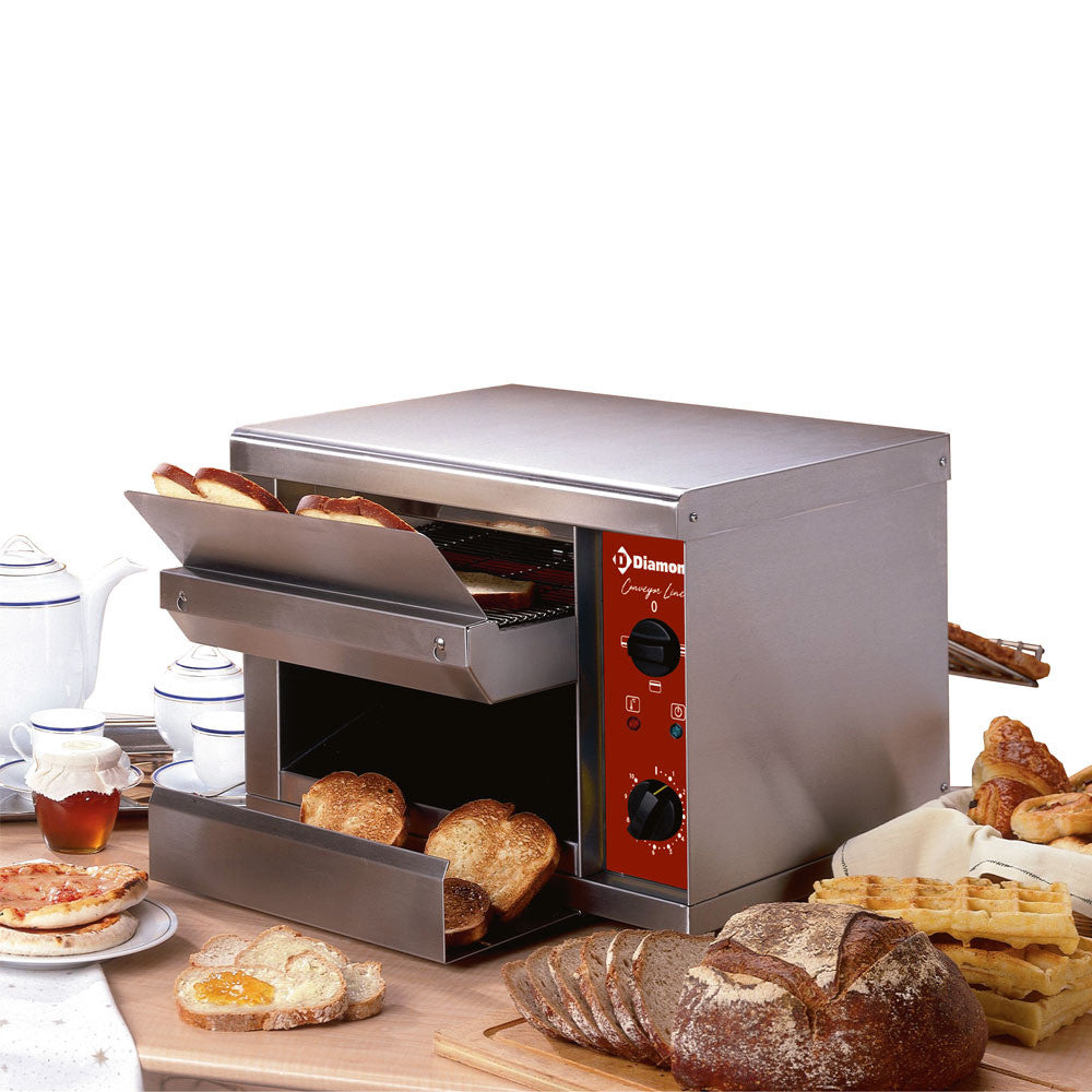 Toaster automatique 540 toasts / heure - Diamond