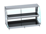 Drop-in vitrine courbée avec plaques chauffantes 1440x720x924 mm 4.7 kW Combisteel - Vitrine Chaude Drop-In professionnel CHR - matériel cuisine pro - Cuistéo