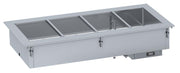 Drop-in bain-marie - remplissage manuel 1115x720x302 mm 2.005 kW Combisteel - Bain-Marie Drop-In professionnel CHR - matériel cuisine pro - Cuistéo