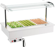 Drop-in bain-marie 3/1 1200x700x1050 mm 1.2 kW Combisteel - Bain-Marie Drop-In professionnel CHR - matériel cuisine pro - Cuistéo