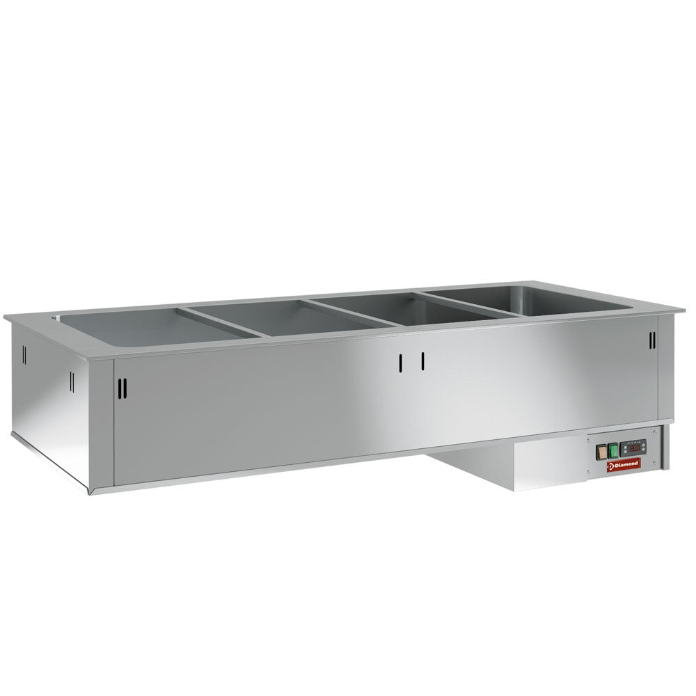 Elément cuve bain-marie 2x GN 1/1 - Diamond