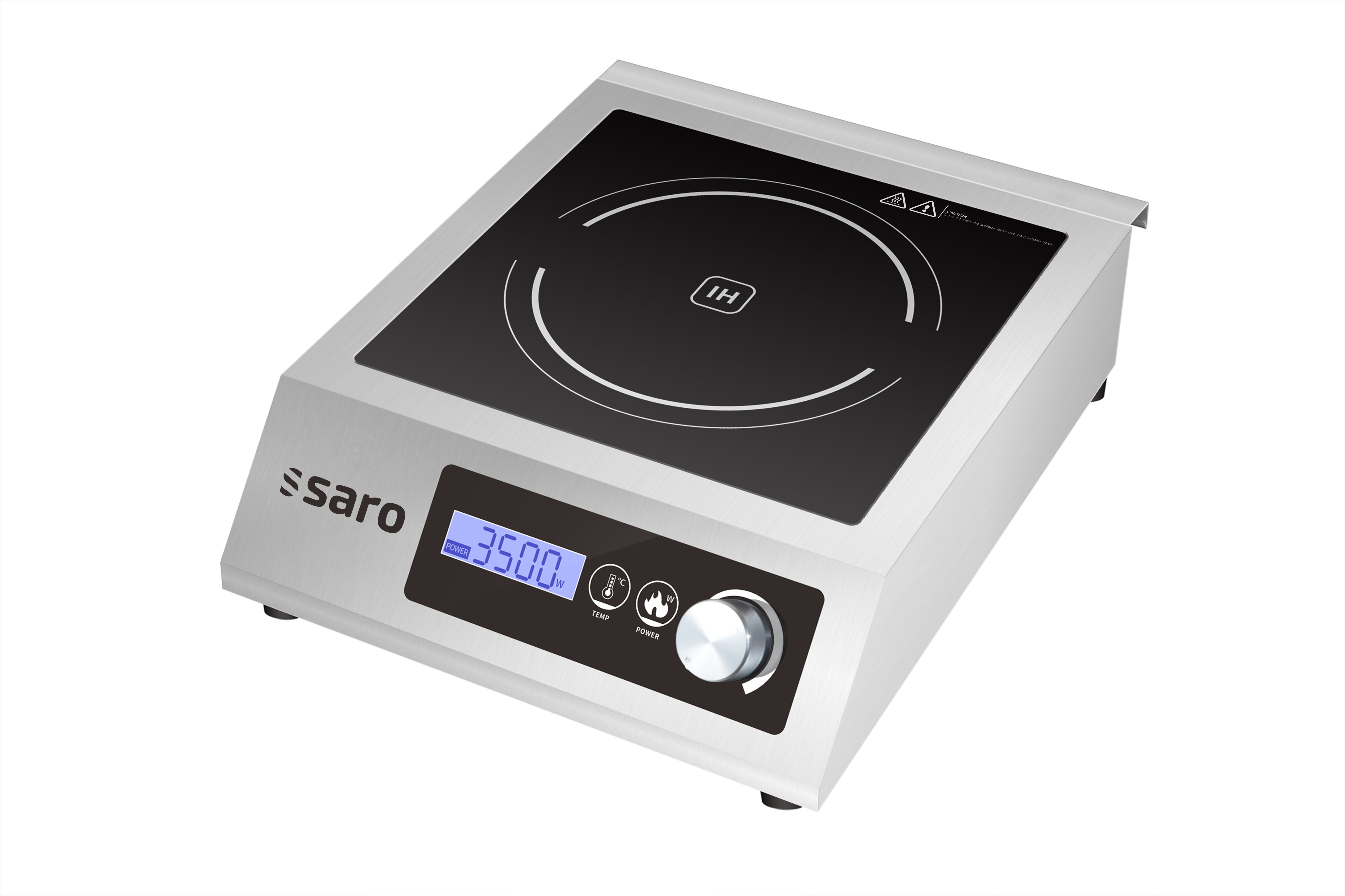 Plaque Induction - 3,5kW - Ø120-260mm - 10 Niveaux - Affichage LCD Saro - Réchaud induction professionnel CHR - matériel cuisine pro - Cuistéo