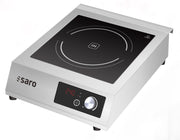 Plaque Induction - 8kW - Ø140-340mm - 10 Niveaux - Affichage LCD Saro - Réchaud induction professionnel CHR - matériel cuisine pro - Cuistéo