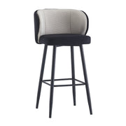 Tabouret CELIA - Noir - Madrid Mobiliario
