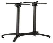 Pied de table rabattable Double Anthracite - Madrid Mobiliario