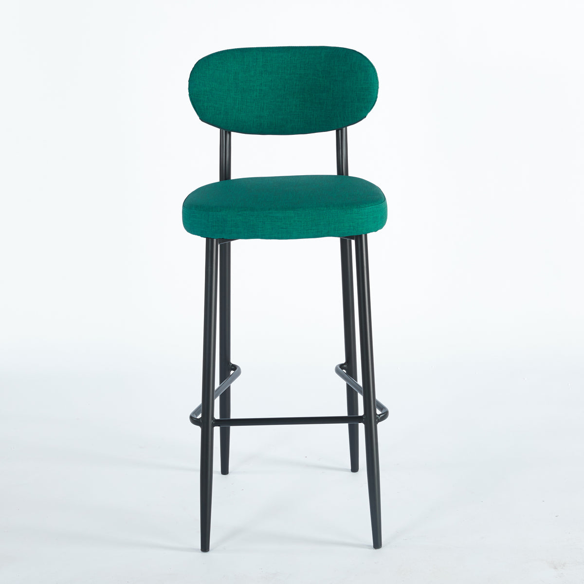 Tabouret GOOFY Polipiel Textil - Vert - Madrid Mobiliario