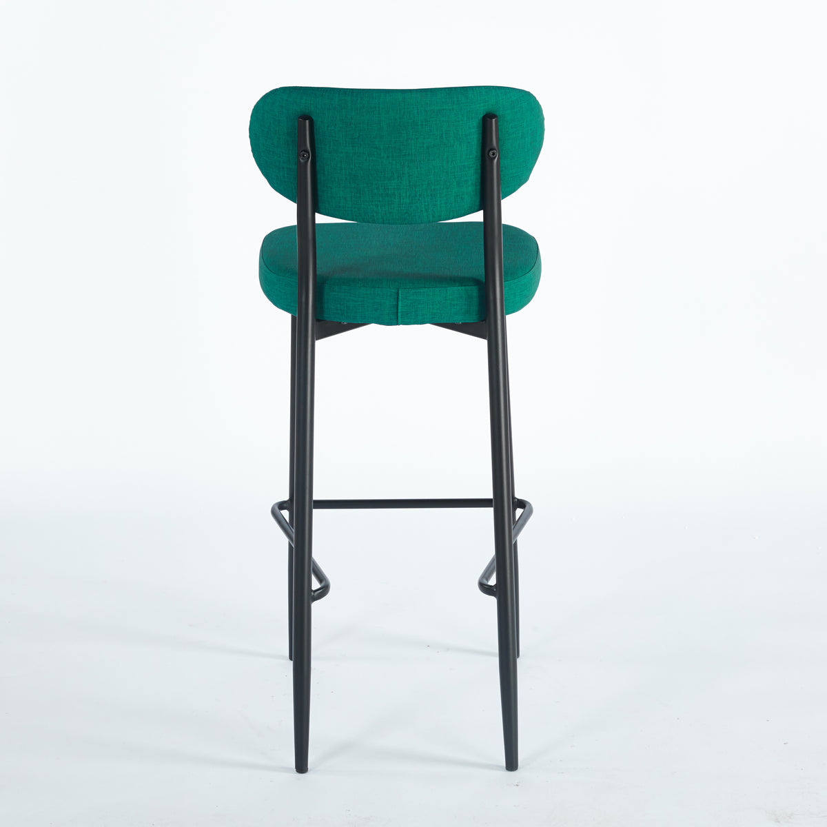Tabouret GOOFY Polipiel Textil - Vert - Madrid Mobiliario