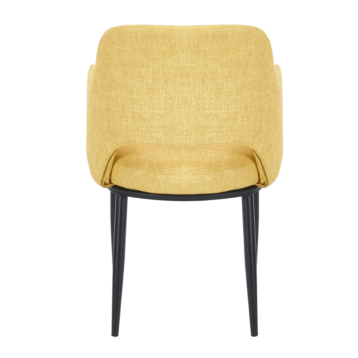 Chaise MAGGI Polipiel Textil - Moutarde - Lot de 4 - Madrid Mobiliario