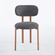 Chaise SION - Gris - Madrid Mobiliario