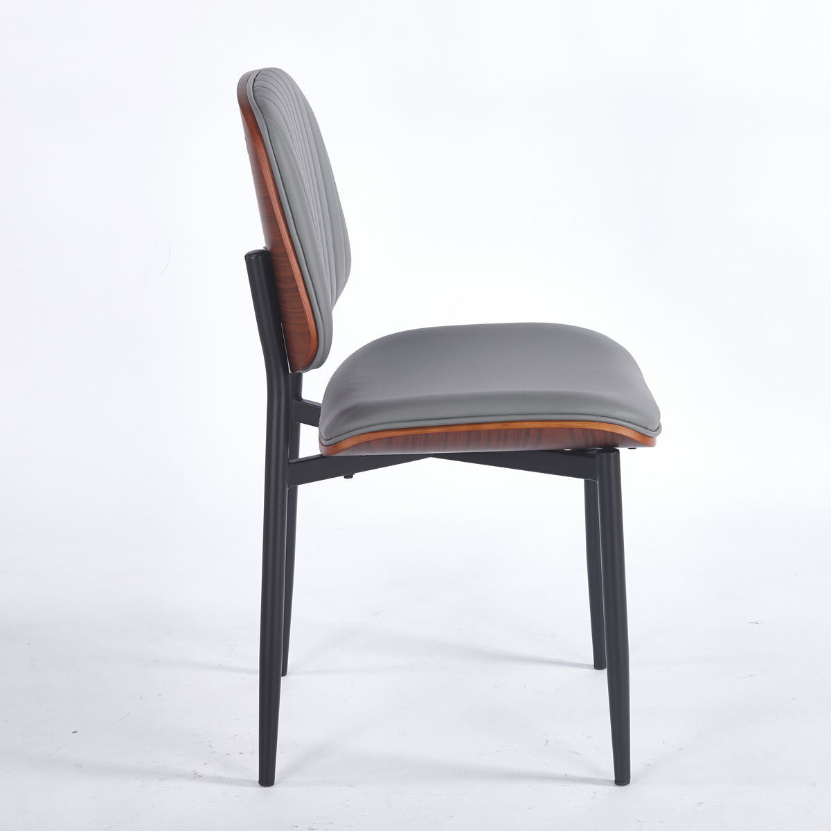 Chaise LYON - Gris - Madrid Mobiliario