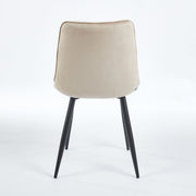 Chaise DENIA - Beige - Lot de 4 - Madrid Mobiliario