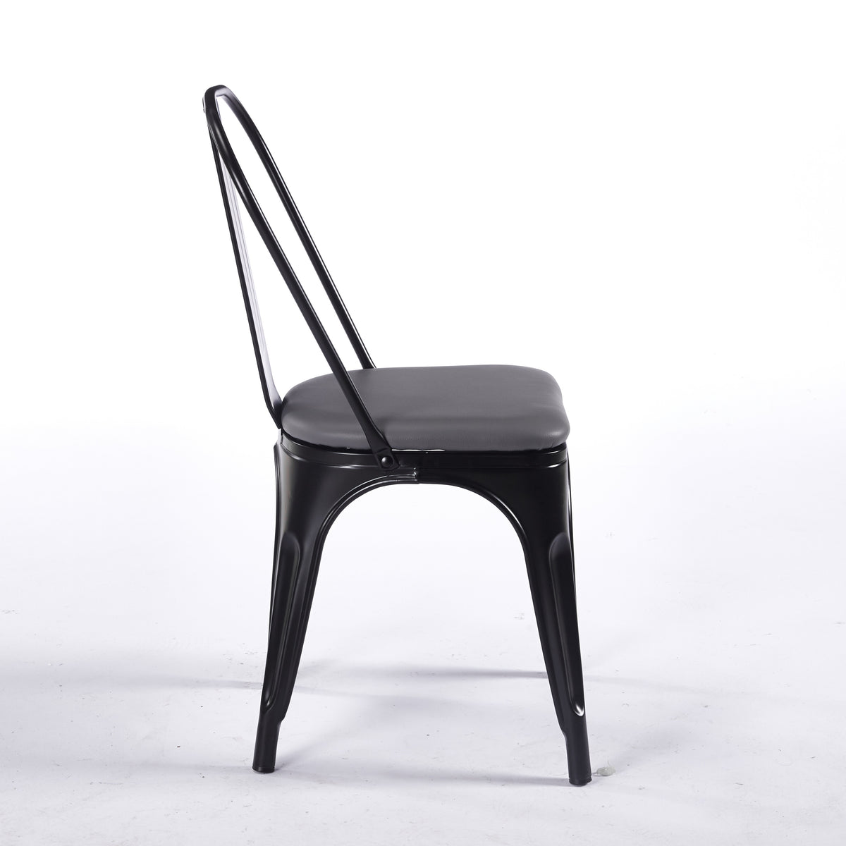 Chaise TOIX Tapissé - Gris - Madrid Mobiliario