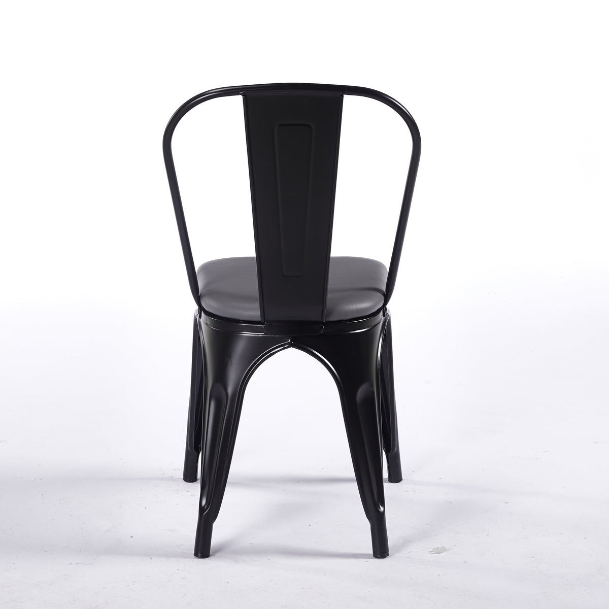Chaise TOIX Tapissé - Gris - Lot de 4 - Madrid Mobiliario