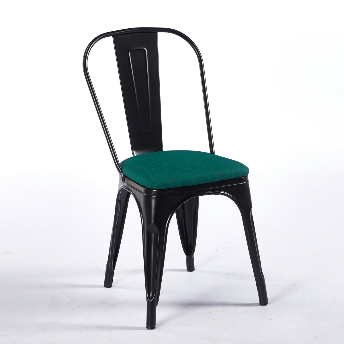 Chaise TOIX Tapissé - Vert - Madrid Mobiliario