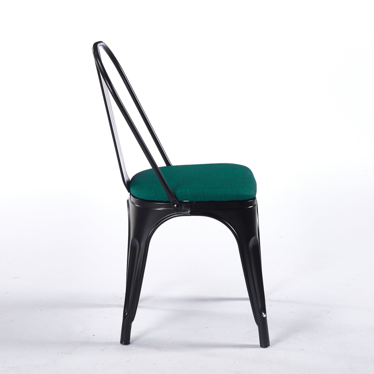 Chaise TOIX Tapissé - Vert - Madrid Mobiliario