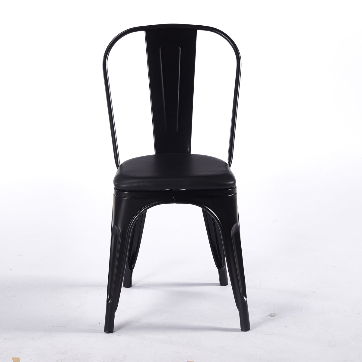 Chaise TOIX Tapissé - Noir - Madrid Mobiliario