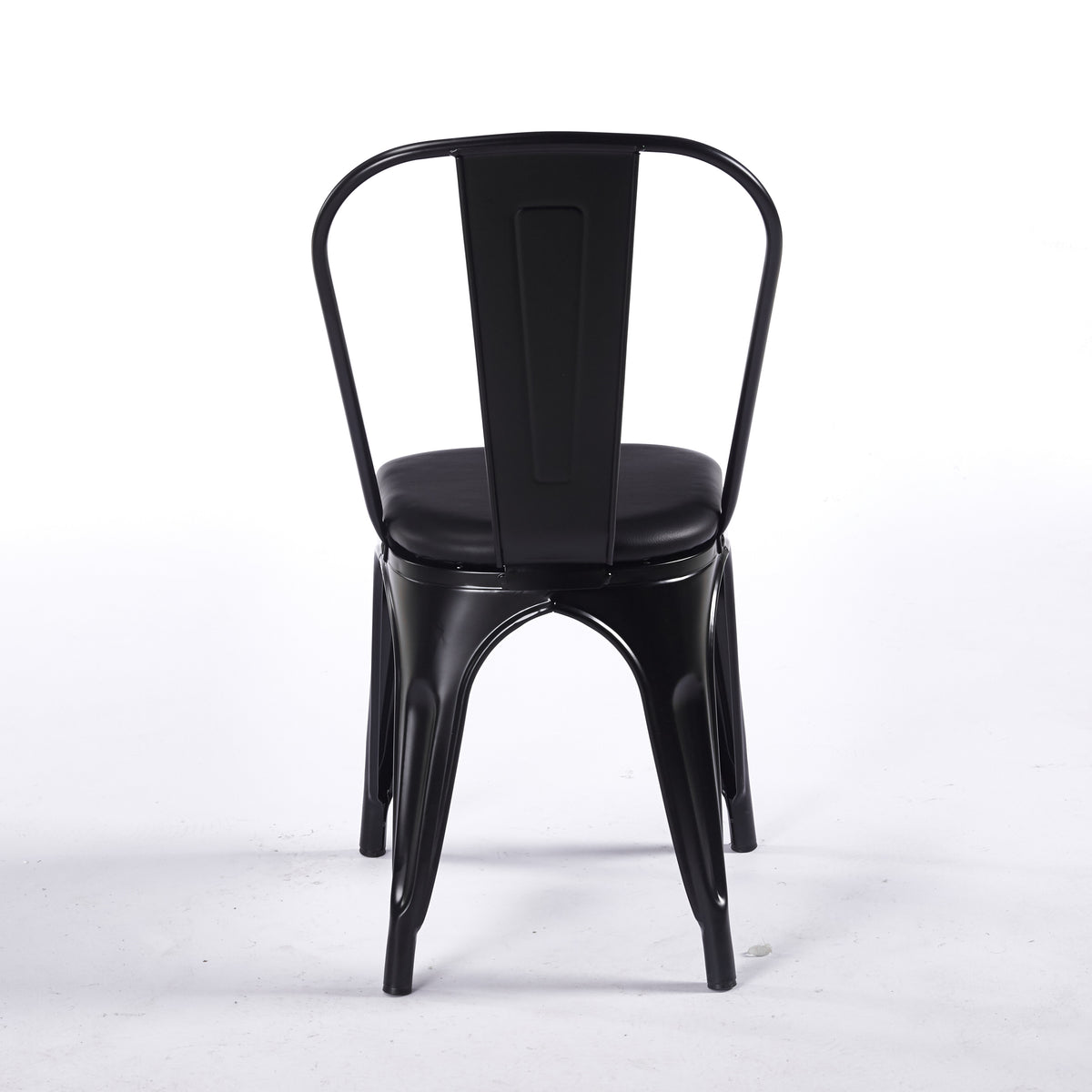 Chaise TOIX Tapissé - Noir - Madrid Mobiliario
