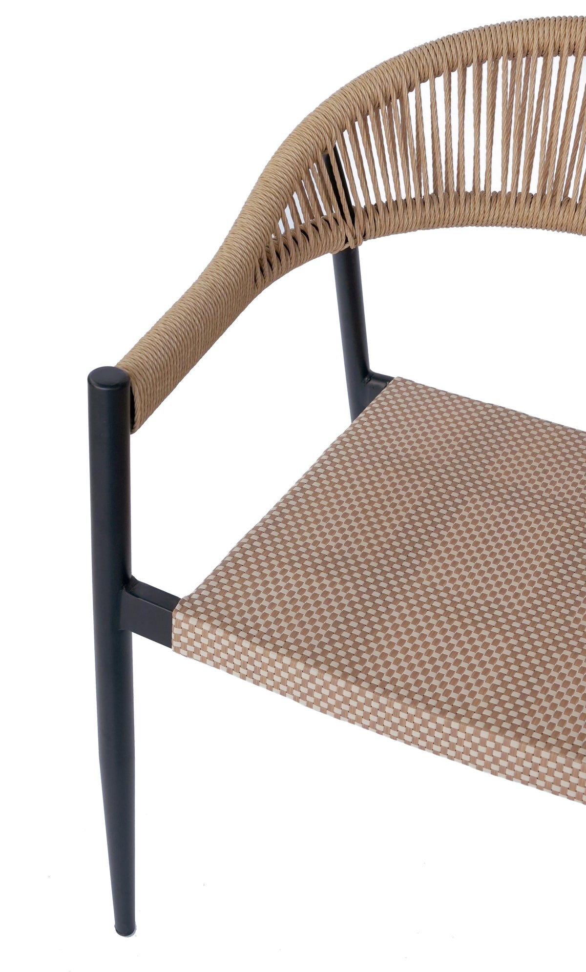 Chaise KUALA - Pied noir - Madrid Mobiliario