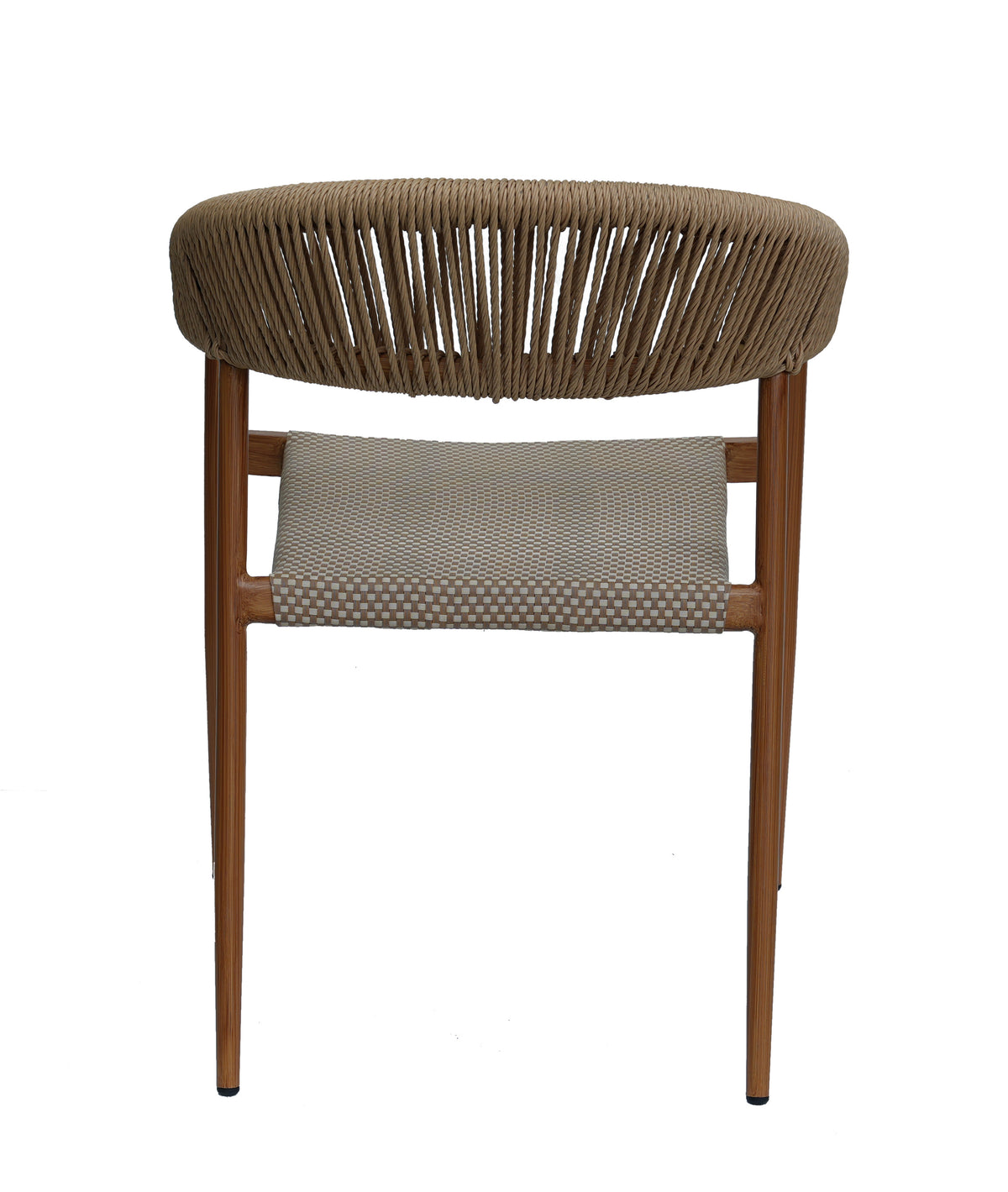 Chaise KUALA - Pied imitation bois - Lot de 4 - Madrid Mobiliario