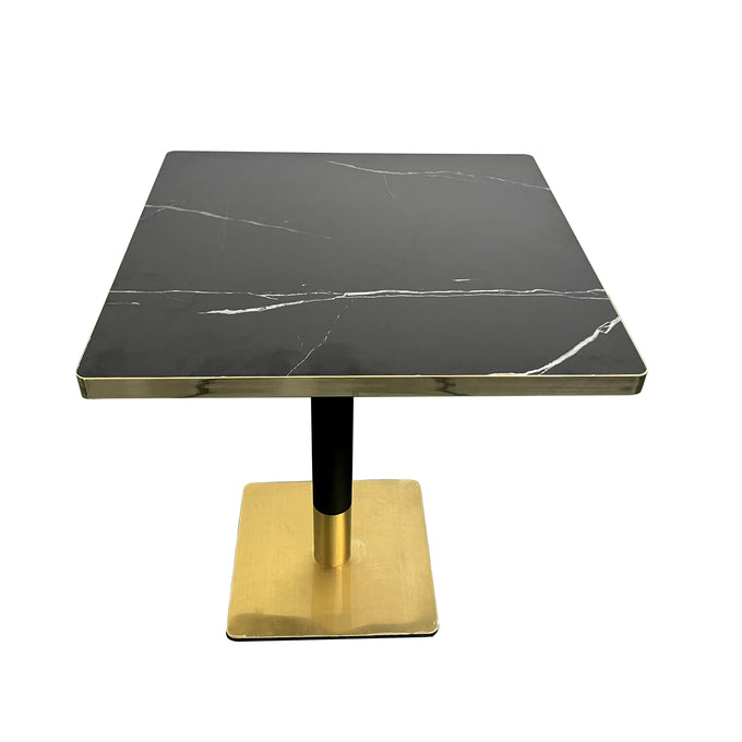 Plateau Multicouche Marbre Noir 80x80 - Madrid Mobiliario