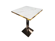 Plateau Multicouche Marbre Blanc 80x80 - Madrid Mobiliario