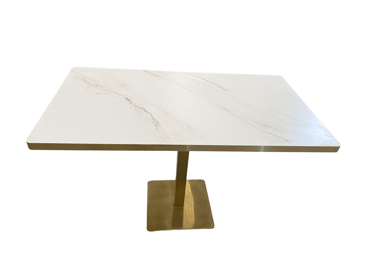 Plateau Multicouche Marbre Blanc 120x70 - Madrid Mobiliario