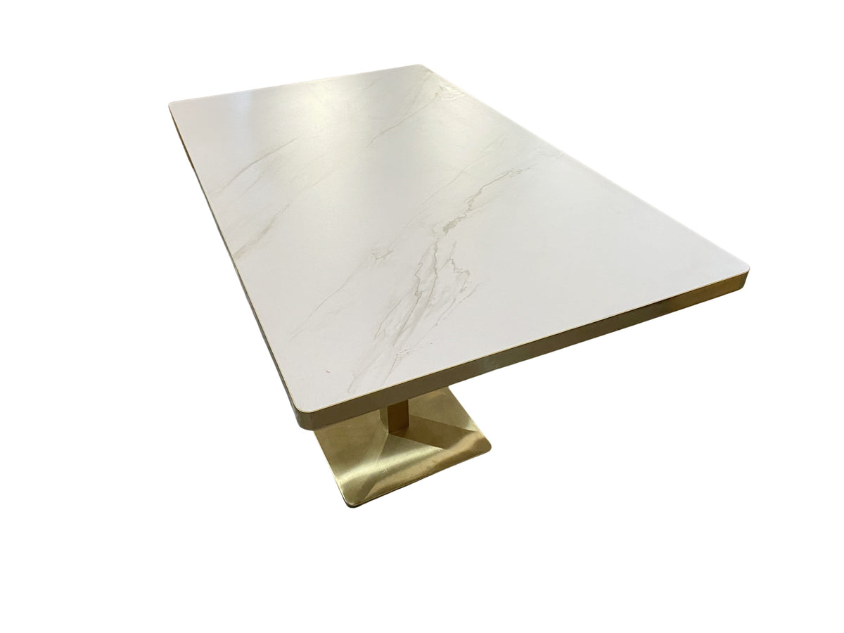 Plateau Multicouche Marbre Blanc 120x70 - Madrid Mobiliario