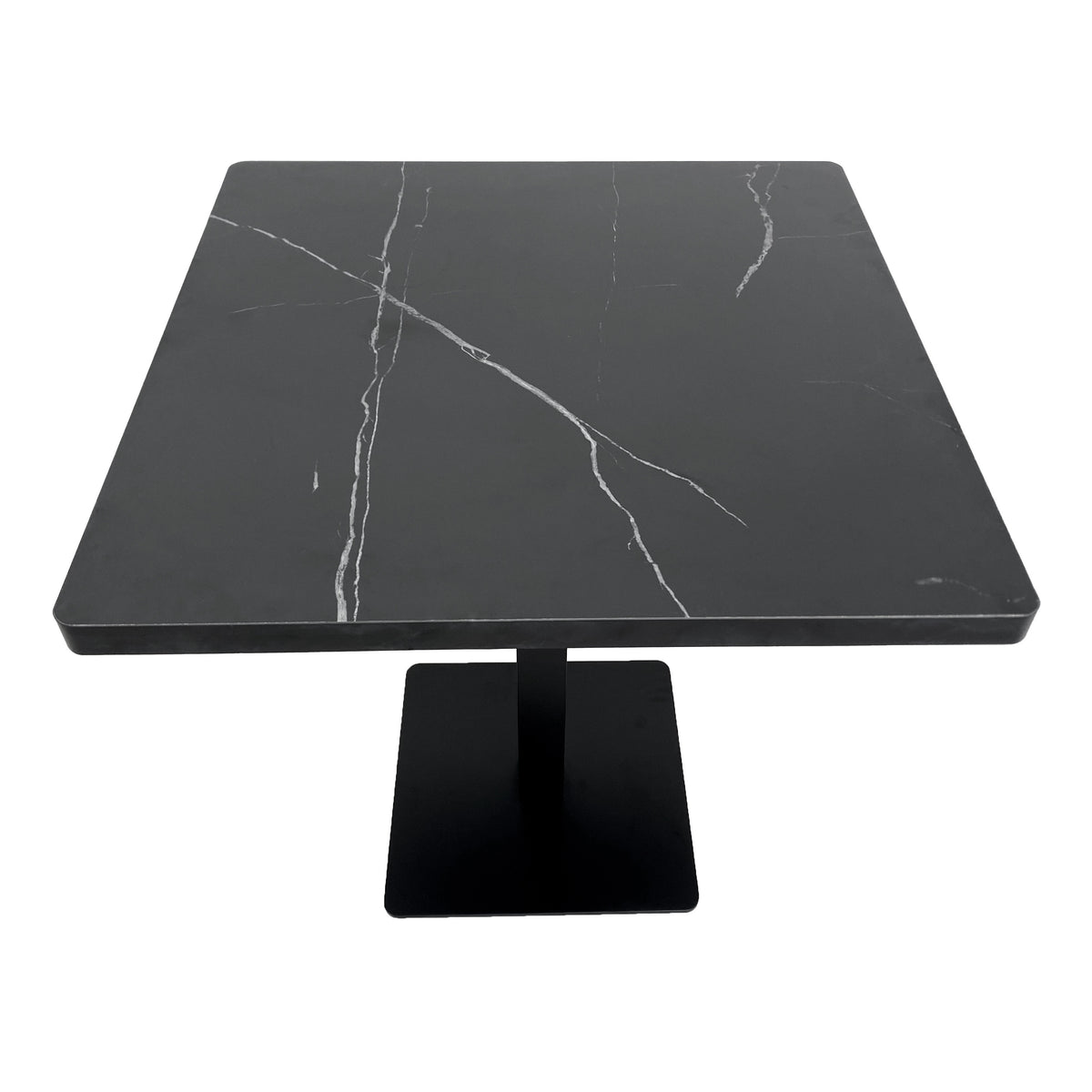 Plateau Multicouche Marbre Noir avec finition naturel 70x70 - Madrid Mobiliario