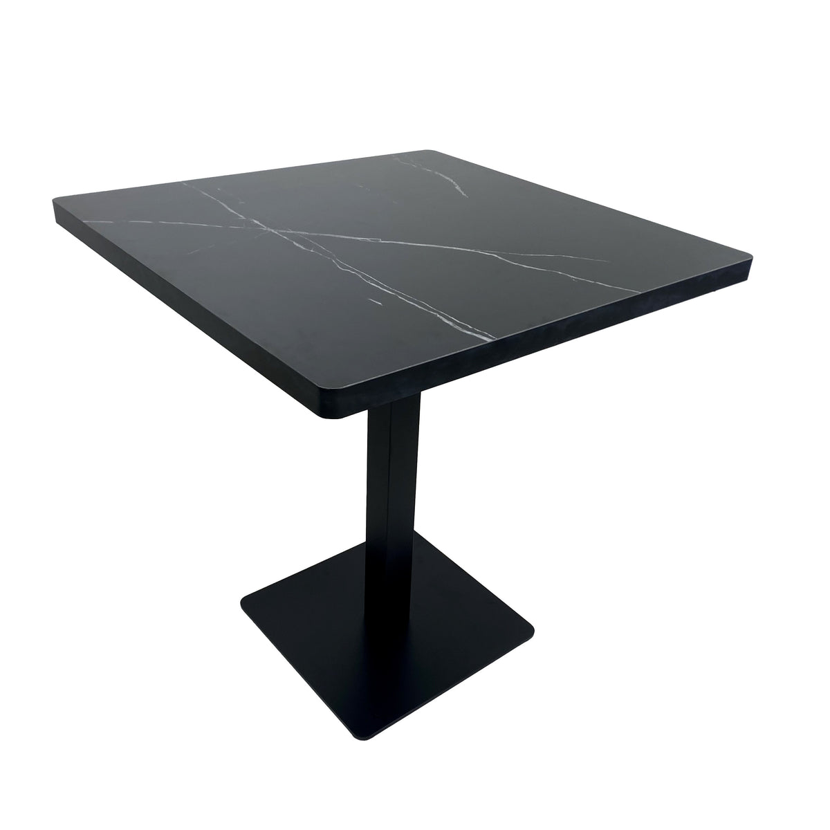 Plateau Multicouche Marbre Noir avec finition naturel 70x70 - Madrid Mobiliario
