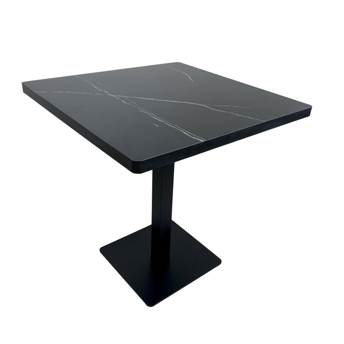 Plateau Multicouche Marbre Noir avec finition naturel 70x70 - Madrid Mobiliario