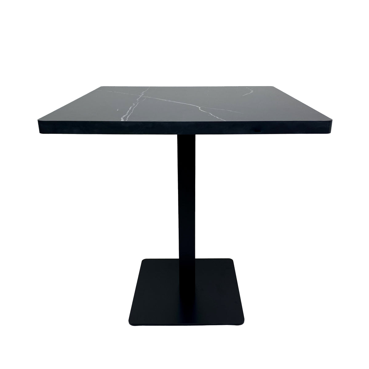 Plateau Multicouche Marbre Noir avec finition naturel 70x70 - Madrid Mobiliario