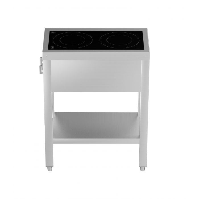 Cuisinière à induction 2 zones - Cuisson - Combisteel