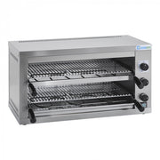 Salamandre 54 x 30 cm double grille amovible - Tecnoinox