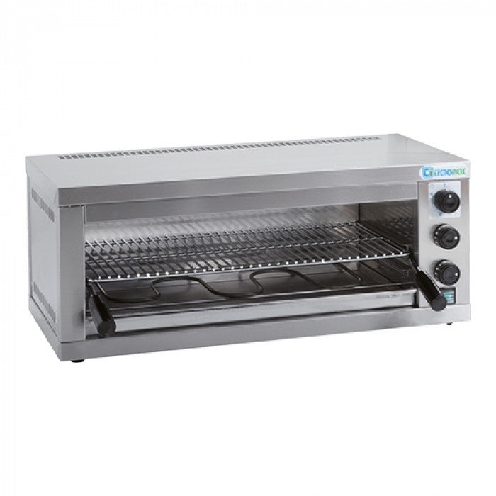 Salamandre 54 x 30 cm grille amovible - Tecnoinox