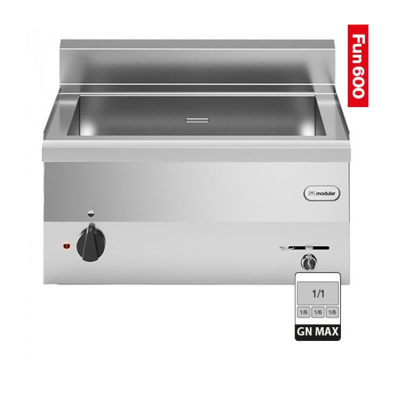 Bain marie - 1 x GN 1/1 + 3 x GN 1/6 - Fun 600 - Electrique - Modular