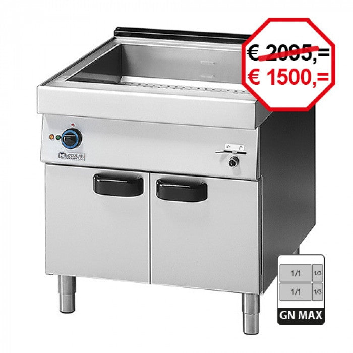 Bain marie 2 x GN 1/1 + 2 x GN 1/3 - Sensation 1100 - Gaz naturel - Modular